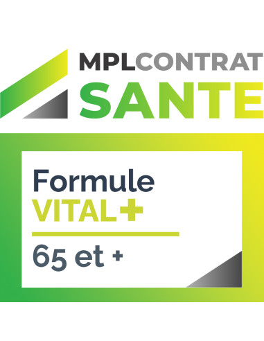 CONTRAT SANTE - Formule VITAL.PLUS : 65 et plus