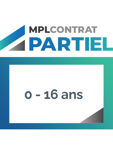 CONTRAT PARTIEL - 0 à 16 ans