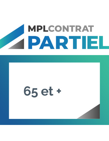 CONTRAT PARTIEL - 65 et plus