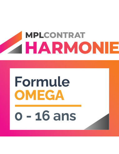 CONTRAT HARMONIE - Formule OMEGA : 0 à 16 ans